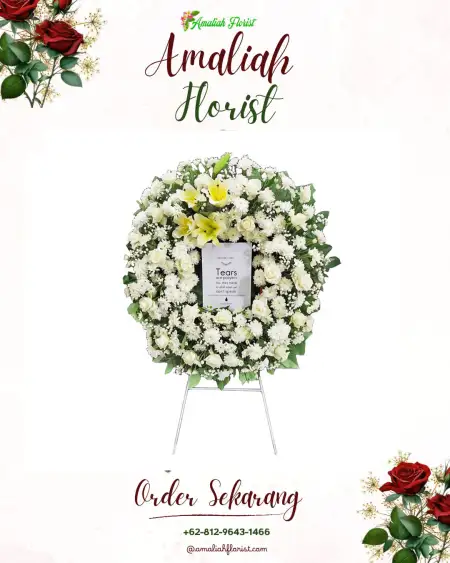 Krans Bunga Duka Purwokerto Selatan